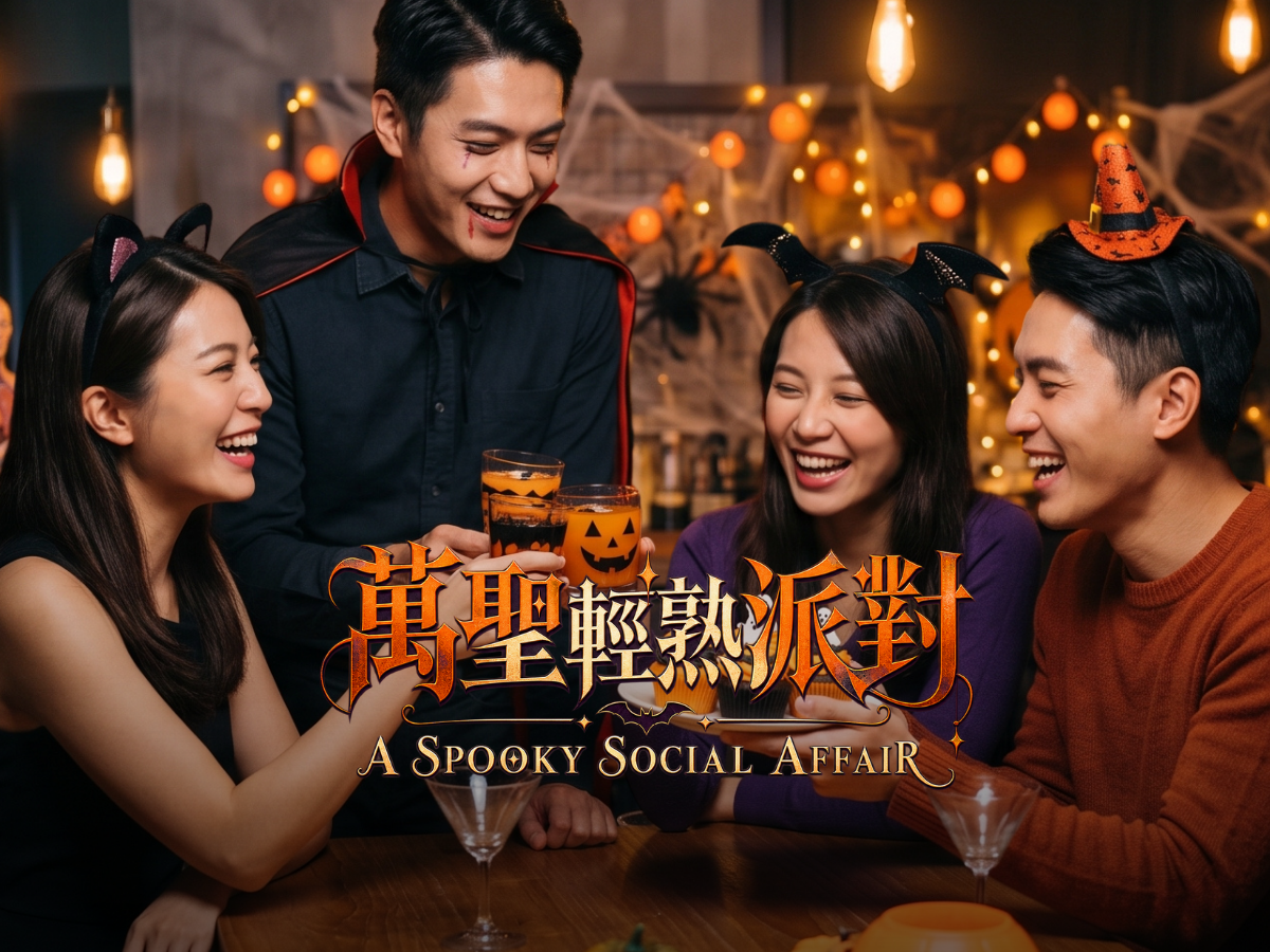 萬聖魅影狂歡夜｜全新打卡咖啡廳午茶派對