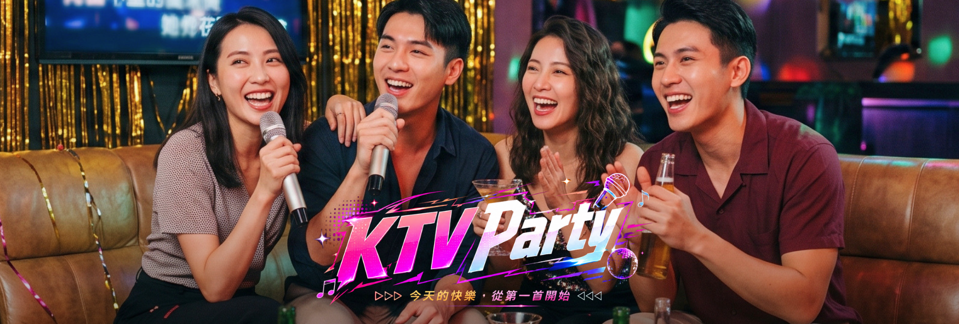 奢華包廂解鎖你的心動頻率❤️沉浸式KTV歡唱