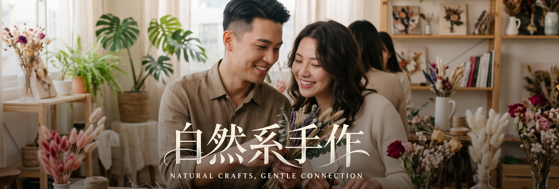 花漾心動 │ 永生花浮游瓶手作午茶派對